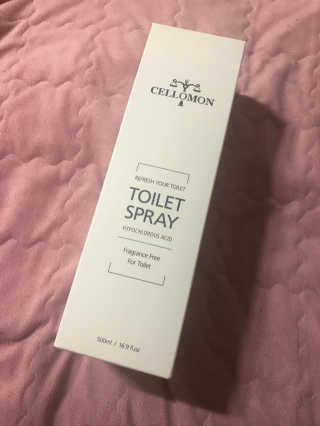 셀로몬 토일렛 스프레이 500ml — 4점을 준 리뷰어가 2018년 5월 올린 사용 사진