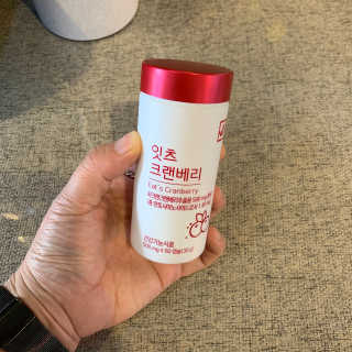 네츄럴굿띵스 잇츠 크랜베리 1병 30일분 — 4점을 준 리뷰어가 2019년 10월 올린 사용 사진