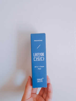 맨즈스킨 파란통 내안에다있다 — 4점을 준 리뷰어가 2017년 10월 올린 사용 사진