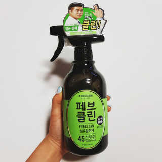 더블유드레스룸 페브클린 500ml — 5점을 준 리뷰어가 2018년 8월 올린 사용 사진