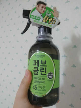 더블유드레스룸 페브클린 500ml — 4.33점을 준 리뷰어가 2018년 11월 올린 사용 사진