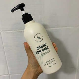 (주)에네스티 내추럴 촉촉  오트밀 바디워시 500ml — 4점을 준 리뷰어가 2020년 3월 올린 사용 사진