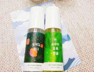 르플랑 제주 패브릭 퍼퓸 60ml 8종 — 4.5점을 준 리뷰어가 2018년 11월 올린 사용 사진