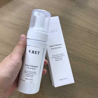V.RET 브이렛 여성청결제 — 4.67점을 준 리뷰어가 2018년 9월 올린 사용 사진