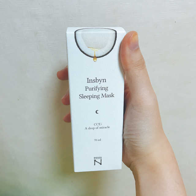 인스바이엔 퓨리파잉 슬리핑 마스크 리뷰 사진