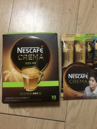 네스카페 코리아 네스카페 크레마 코코넛라떼 — 3점을 준 리뷰어가 2018년 1월 올린 사용 사진