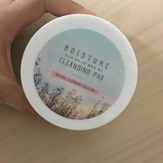 신소라 코스메틱 SINSOLA COSMETIC 신소라 모이스춰 클렌징 패드 — 5점을 준 리뷰어가 2017년 11월 올린 사용 사진