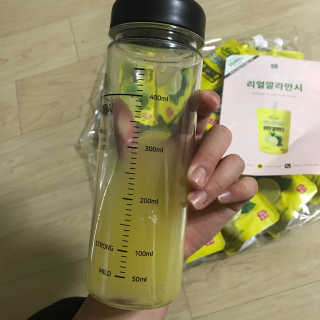 장수농가 리얼깔라만시 — 5점을 준 리뷰어가 2018년 6월 올린 사용 사진