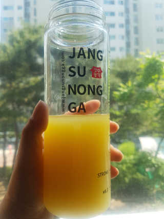 장수농가 리얼깔라만시 원샷 50ml 10팩+보틀 — 5점을 준 리뷰어가 2019년 5월 올린 사용 사진