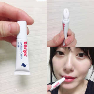 블리스텍스 립 릴리프 크림 립밤, 립 바이브런스 립밤 — 3.67점을 준 리뷰어가 2018년 11월 올린 사용 사진