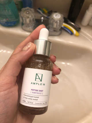 앰플엔 암 페트 펩티드 샷 AMPOULE — 5점을 준 리뷰어가 2019년 6월 올린 사용 사진
