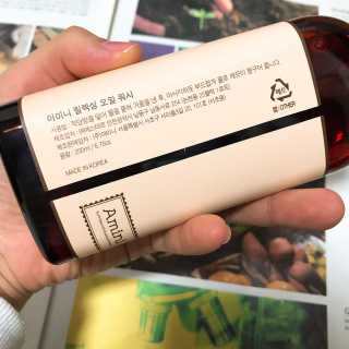 아미니 오일워시 시리즈 400ml（3종 중 1종 랜덤발송 — 5점을 준 리뷰어가 2017년 10월 올린 사용 사진