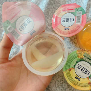 데르뜨 떠먹는 과일 3종, 짜먹는 과일 2종 총 10개 체험 — 5점을 준 리뷰어가 2020년 3월 올린 사용 사진