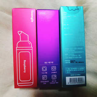 폼글 I foamgle [폼글] 거품가글 50ml 3종 - 민트, 라벤더, 라즈베리 — 3.5점을 준 리뷰어가 2019년 11월 올린 사용 사진
