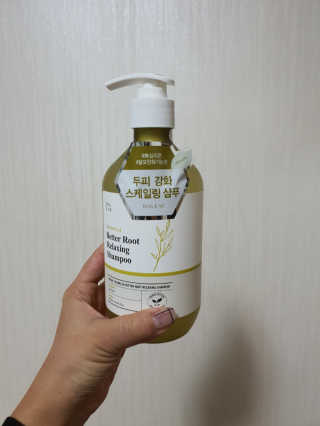 달리프 클로렐라 베러 루트 릴렉싱 샴푸 500ml — 4.5점을 준 리뷰어가 2019년 11월 올린 사용 사진