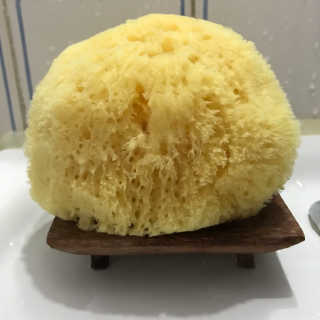 룰라러브 모공관리 끝 지중해산 천연해면 바디스펀지 — 5점을 준 리뷰어가 2018년 3월 올린 사용 사진