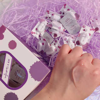 야시엔코 앰플수면팩 퍼플 — 5점을 준 리뷰어가 2019년 2월 올린 사용 사진
