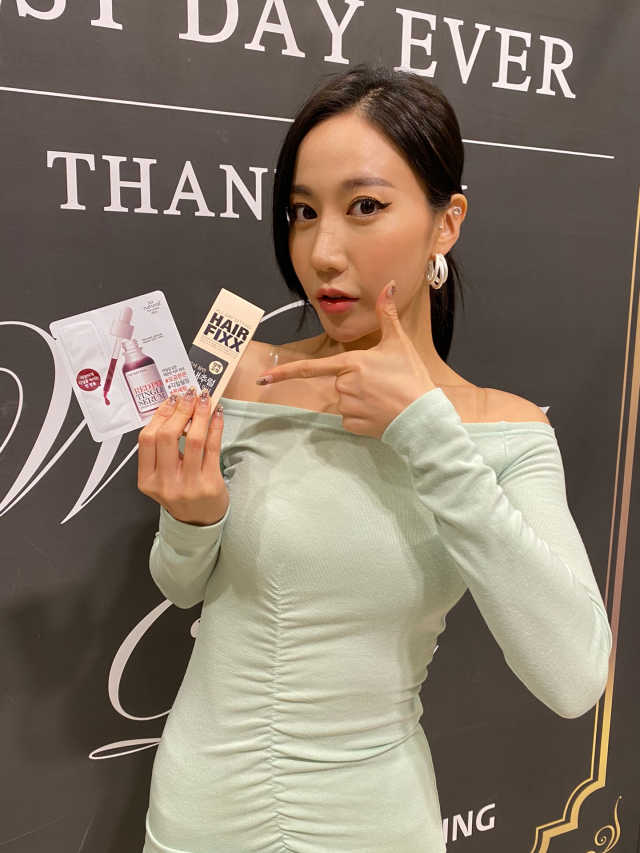 올 데이 세팅 헤어 픽서 리뷰 사진