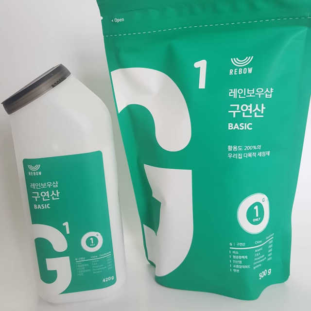 구연산 베이직 톡톡이 리필세트 리뷰 사진
