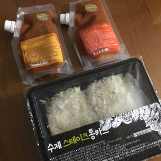 수제돈까스 스테이크통카스 맛있는 아이들간식 — 5점을 준 리뷰어가 2018년 7월 올린 사용 사진