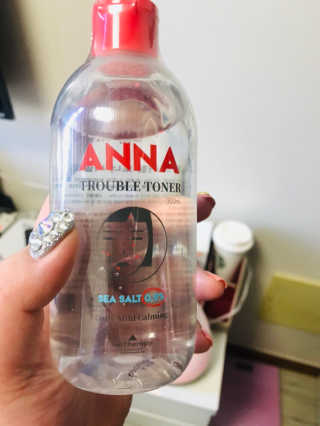 솔테라피 안나 트러블 토너 300ml — 4점을 준 리뷰어가 2019년 4월 올린 사용 사진