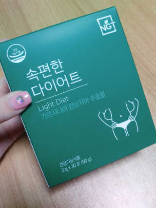 네츄럴굿띵스 속편한 다이어트 30포 — 4.5점을 준 리뷰어가 2019년 9월 올린 사용 사진