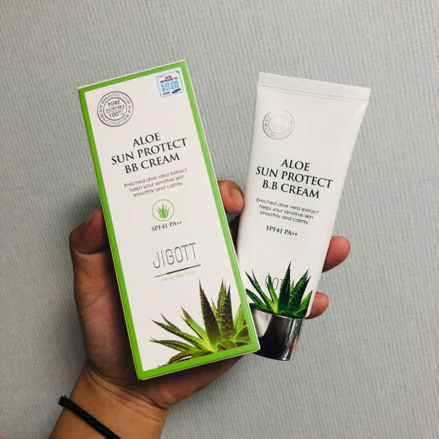 지고트 알로에 선프로텍트 비비크림 50ml 리뷰 사진