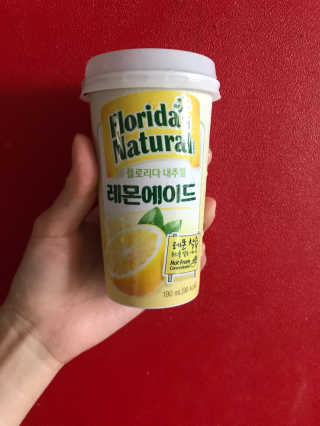 플로리다 내추럴 플로리다내추럴 레몬에이드  2종 — 5점을 준 리뷰어가 2018년 7월 올린 사용 사진