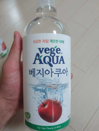 베지아쿠아 475ml + 리필 1000ml 1Set — 5점을 준 리뷰어가 2019년 8월 올린 사용 사진