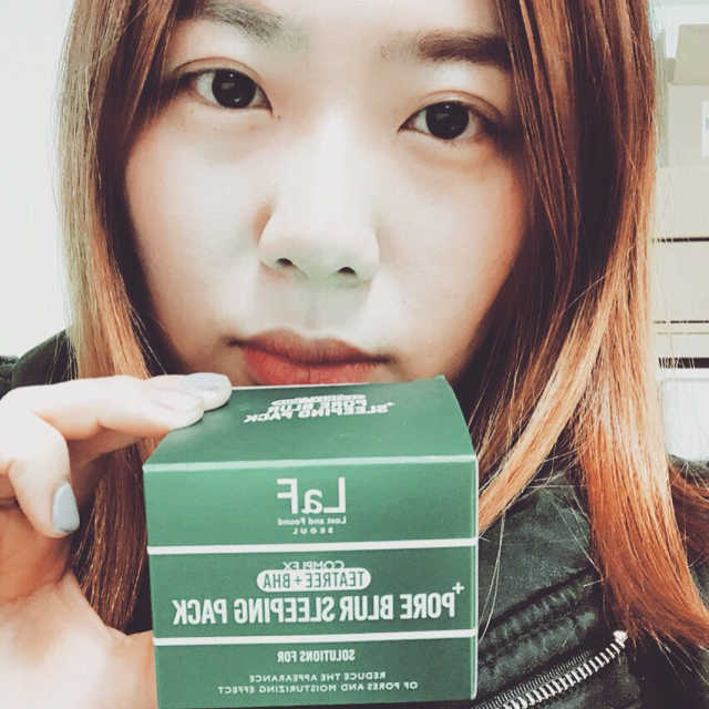 티트리 BHA 포어블러 슬리핑 팩 리뷰 사진