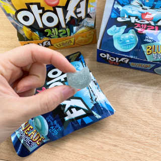 아이셔젤리 레몬맛, 아이셔젤리 블루에이드맛 — 3점을 준 리뷰어가 2019년 3월 올린 사용 사진