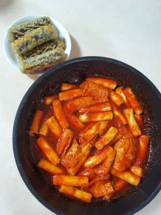 화곡미담 옛날 떡볶이 — 5점을 준 리뷰어가 2020년 3월 올린 사용 사진