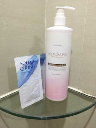 아쿠아큐링 아쿠아S링 퓨어리프레싱 헤어케어 500ml — 4.5점을 준 리뷰어가 2018년 8월 올린 사용 사진