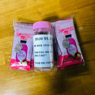 보나쉬슬림 고구마라떼 6pc+보틀 — 3점을 준 리뷰어가 2019년 5월 올린 사용 사진