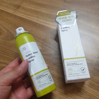 달리프 클로렐라 베러 루트 쿨링 스프레이 100ml — 5점을 준 리뷰어가 2019년 7월 올린 사용 사진