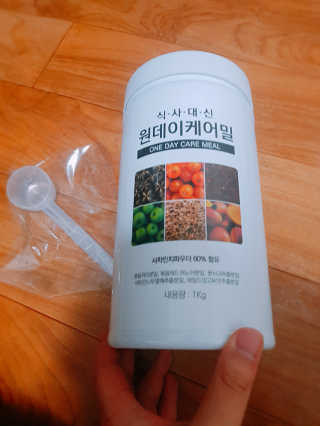 (주)이스터비엔에프 식사대용선식 원데이케어밀 1KG 대용량 — 5점을 준 리뷰어가 2019년 1월 올린 사용 사진
