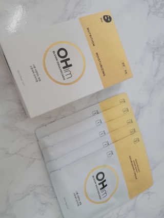 오아이엠 마스크팩 2종 _  꿀보카도 or 노니시카 — 5점을 준 리뷰어가 2019년 5월 올린 사용 사진