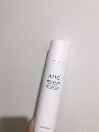 AHC 에이 에이치 씨 미니멀 10 워터리 에센스 — 5점을 준 리뷰어가 2018년 12월 올린 사용 사진