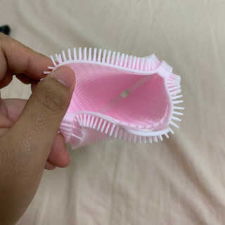 비비또 실리콘 베이비 타월 — 5점을 준 리뷰어가 2019년 7월 올린 사용 사진