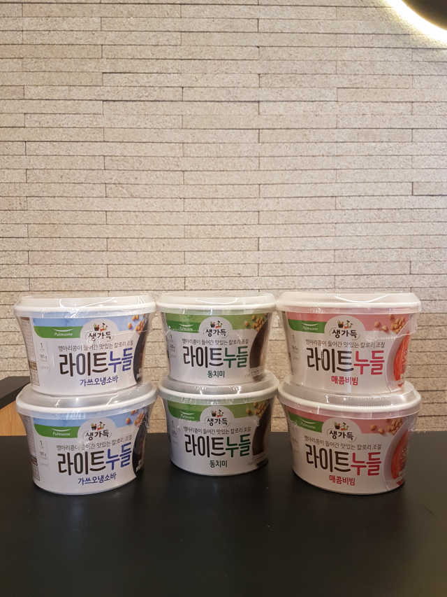 풀무원 라이트누들 리뷰 사진