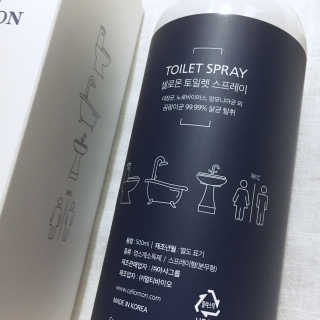 셀로몬 토일렛 스프레이 500ml — 4점을 준 리뷰어가 2018년 5월 올린 사용 사진