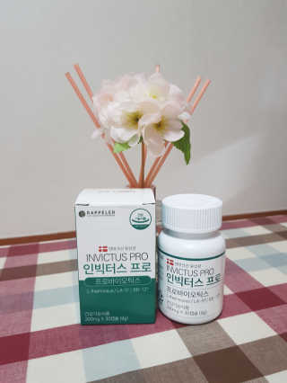 라플레 염창환 박사의 3세대 유산균, 인빅터스 프로 — 5점을 준 리뷰어가 2019년 8월 올린 사용 사진