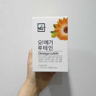 네츄럴굿띵스 오!메가루테인 60일분 — 4.83점을 준 리뷰어가 2019년 1월 올린 사용 사진