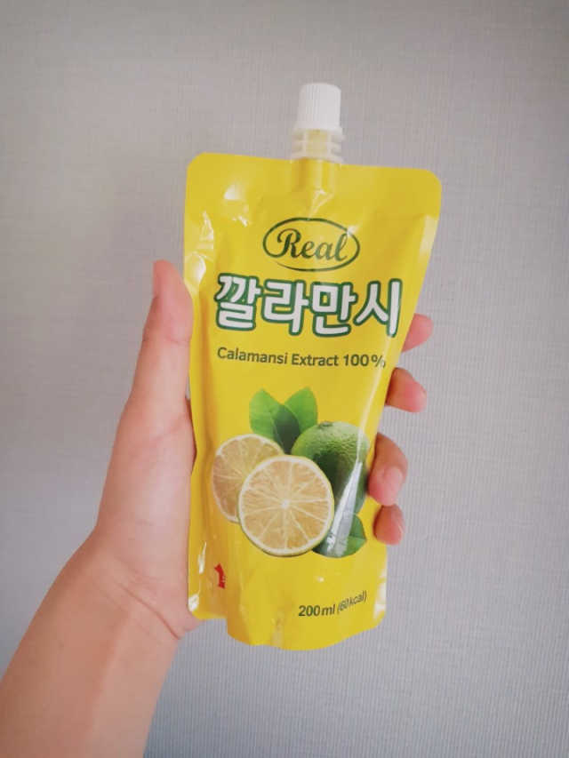 리얼깔라만시 리뷰 사진