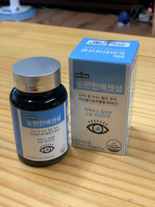 일맥네이처스퀘어 눈편한에센셜 — 5점을 준 리뷰어가 2019년 10월 올린 사용 사진