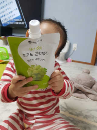 자연지애 곤약젤리 — 5점을 준 리뷰어가 2018년 10월 올린 사용 사진