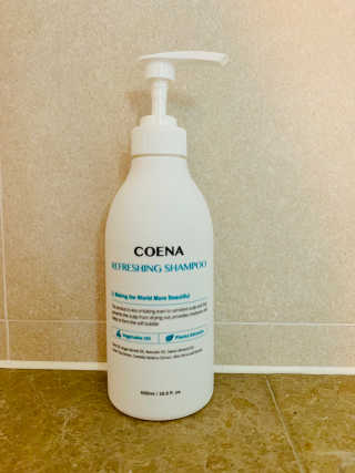 코에나샴푸 500ml — 4점을 준 리뷰어가 2019년 8월 올린 사용 사진