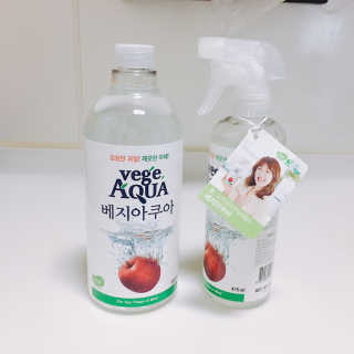 베지아쿠아 475ml + 리필 1000ml 1Set — 5점을 준 리뷰어가 2019년 8월 올린 사용 사진