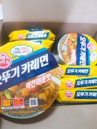 오뚜기카레면 2차 모집 — 5점을 준 리뷰어가 2019년 2월 올린 사용 사진
