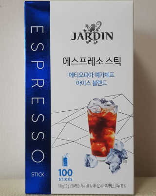 (주)쟈뎅 [쟈뎅] 에스프레소스틱 아이스블렌드 — 5점을 준 리뷰어가 2019년 5월 올린 사용 사진